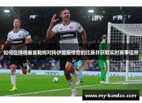 如何在线观看富勒姆对阵伊普斯维奇的比赛并获取实时赛事信息