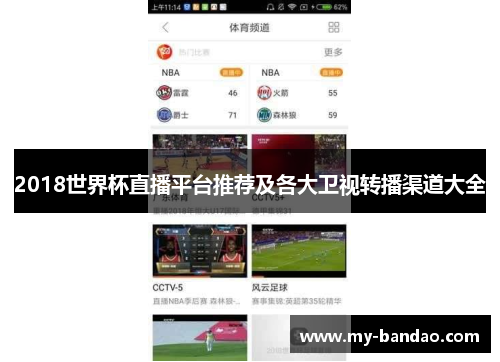 2018世界杯直播平台推荐及各大卫视转播渠道大全